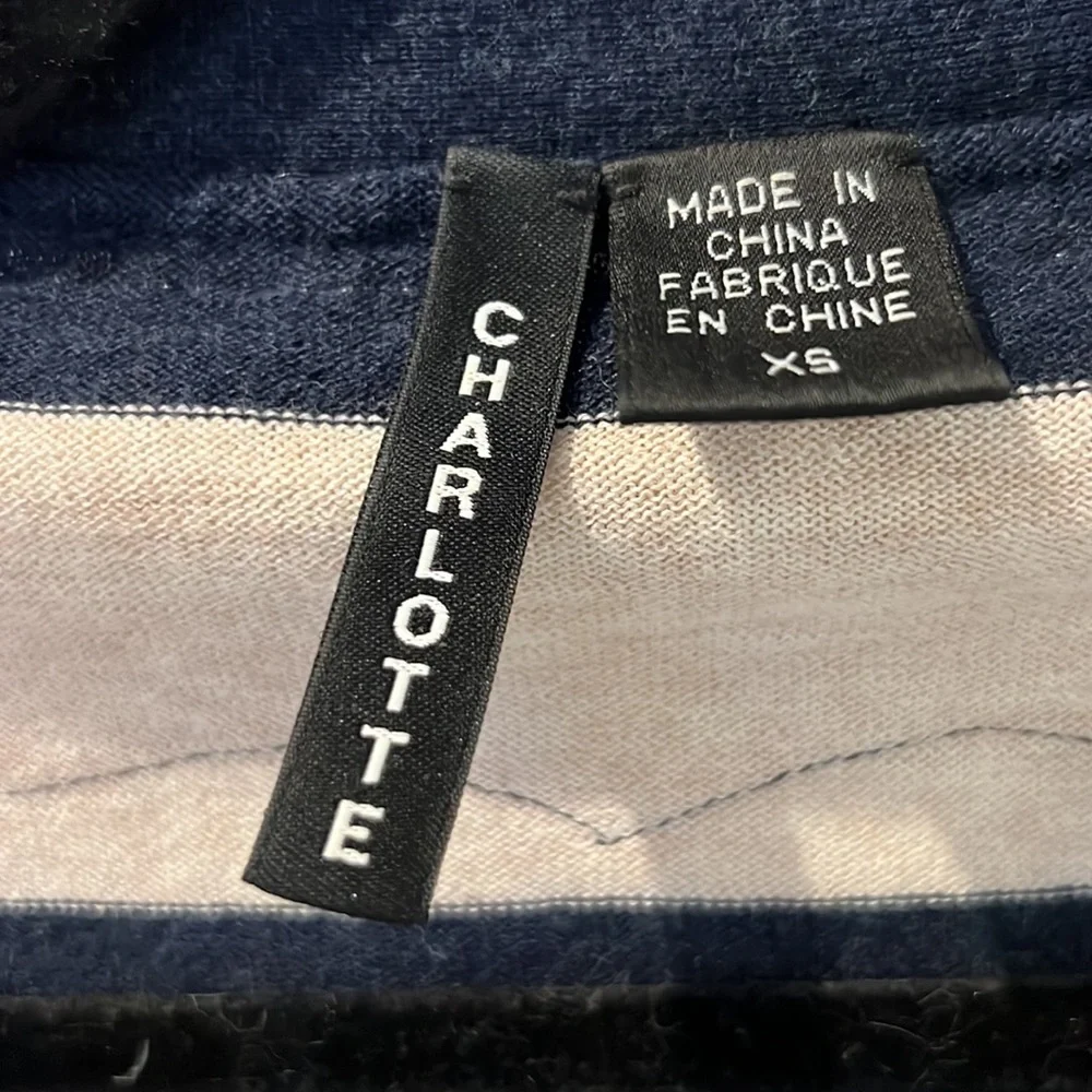 Charlotte Tarntola striped lace cardigan - Picture 2 of 6